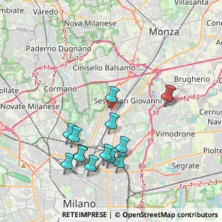 Mappa 20099 Milano MI, Italia (4.15214)