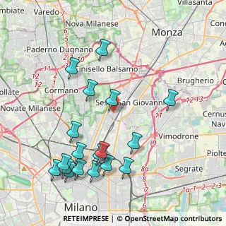 Mappa 20099 Milano MI, Italia (4.60056)
