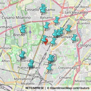 Mappa 20099 Milano MI, Italia (2.0455)
