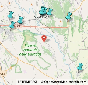 Mappa Strada Vicinale Abbazia, 13836 Cossato BI, Italia (6.50714)