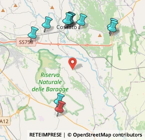 Mappa Strada Vicinale Abbazia, 13836 Cossato BI, Italia (4.86273)