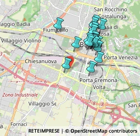 Mappa Via Corsica, 25125 Brescia BS, Italia (1.625)