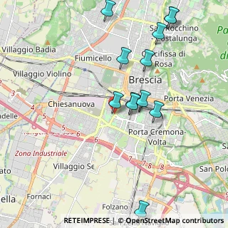 Mappa Via Corsica, 25125 Brescia BS, Italia (2.12)