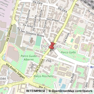 Mappa Via Corsica, 231, 25125 Brescia, Brescia (Lombardia)