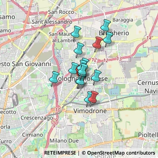 Mappa Via Fontanile, 20093 Cologno Monzese MI, Italia (1.099375)