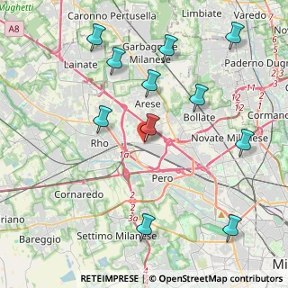 Mappa Via Fratelli Cervi, 20017 Rho MI, Italia (4.69636)