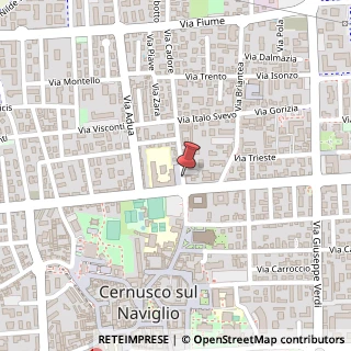 Mappa Via N.Torriani, 12, 20063 Cernusco sul Naviglio, Milano (Lombardia)