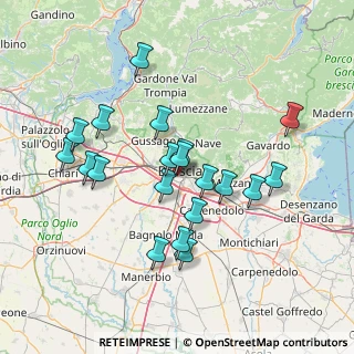 Mappa Via Creta, 25124 Brescia BS, Italia (13.511)