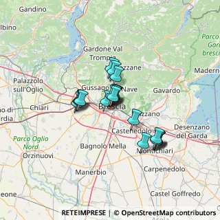 Mappa Via Creta, 25124 Brescia BS, Italia (9.7395)