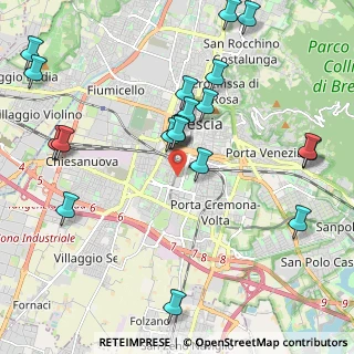 Mappa Via Creta, 25124 Brescia BS, Italia (2.3625)