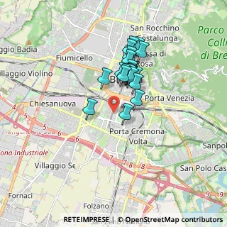 Mappa Via Creta, 25124 Brescia BS, Italia (1.3155)