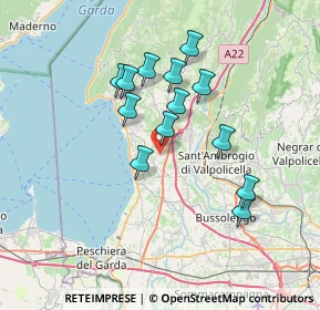 Mappa Strada Torcolo, 37010 Cavaion veronese VR, Italia (6.03231)