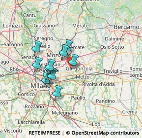 Mappa Via Taverna, 20063 Cernusco sul Naviglio MI, Italia (10.42417)