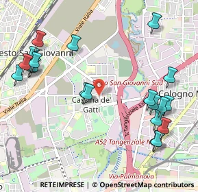 Mappa Via dei Partigiani, 20099 Sesto San Giovanni MI, Italia (1.269)
