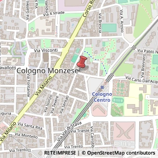 Mappa Viale Piave, 31, 20093 Cologno Monzese, Milano (Lombardia)