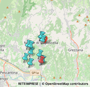 Mappa Via Ten Gino Turri, 37024 Negrar VR, Italia (3.00818)