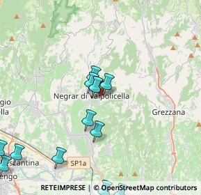 Mappa Via Ten Gino Turri, 37024 Negrar VR, Italia (4.69077)