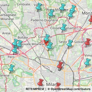 Mappa Via del Tamigi, 20161 Milano MI, Italia (6.184)