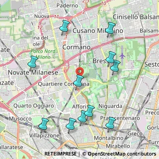Mappa Via del Tamigi, 20161 Milano MI, Italia (2.42182)