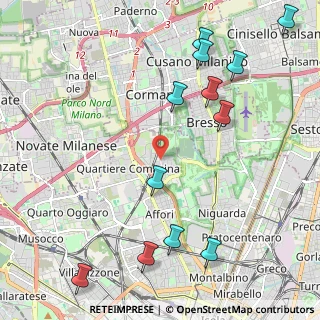 Mappa Via del Tamigi, 20161 Milano MI, Italia (2.65917)