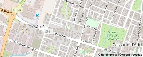 Mappa カッサーノ・ダッダ