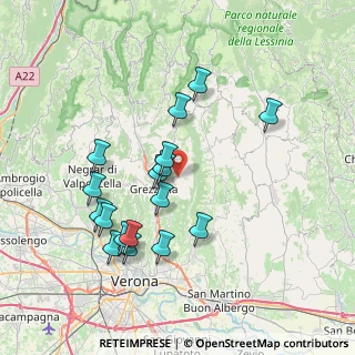 Mappa Via Zovo, 37023 Grezzana VR, Italia (7.28412)