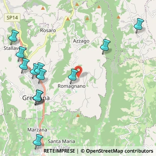 Mappa Via Zovo, 37023 Grezzana VR, Italia (2.83154)