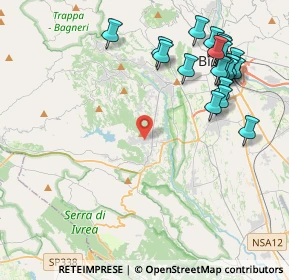 Mappa Via Monticello, 13888 Mongrando BI, Italia (4.8445)