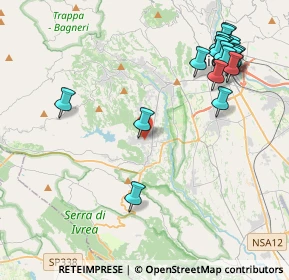 Mappa Via Monticello, 13888 Mongrando BI, Italia (5.0115)