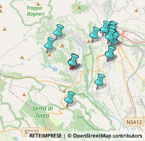 Mappa Via Monticello, 13888 Mongrando BI, Italia (3.84235)