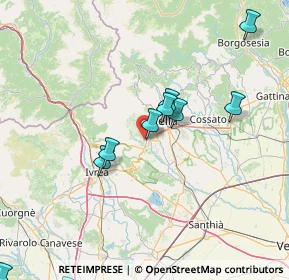 Mappa Via Monticello, 13888 Mongrando BI, Italia (25.58063)