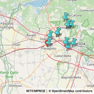 Mappa Via Cav. di Vittorio Veneto, 25039 Travagliato BS, Italia (6.93091)