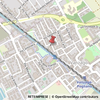 Mappa Via Guglielmo Marconi, 15, 20010 Vanzago, Milano (Lombardia)