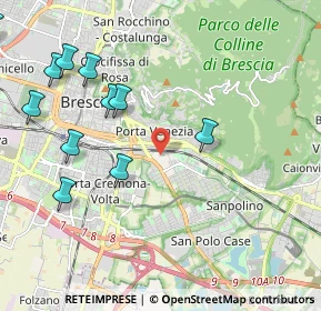 Mappa Via Monsignor Luigi Fossati, 25100 Brescia BS, Italia (2.47909)