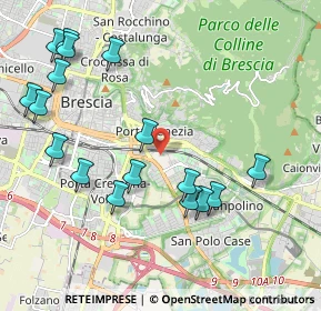 Mappa Via Monsignor Luigi Fossati, 25100 Brescia BS, Italia (2.30588)