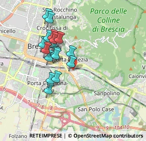 Mappa Via Monsignor Luigi Fossati, 25100 Brescia BS, Italia (1.57278)