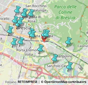 Mappa Via Monsignor Luigi Fossati, 25100 Brescia BS, Italia (2.2)
