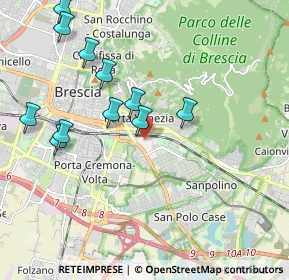Mappa Via Monsignor Luigi Fossati, 25100 Brescia BS, Italia (2.05182)