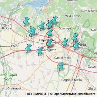 Mappa Via Valverde, 25039 Travagliato BS, Italia (6.906)