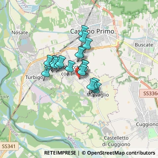 Mappa Via Giosuè Carducci, 20020 Robecchetto Con Induno MI, Italia (1.17053)