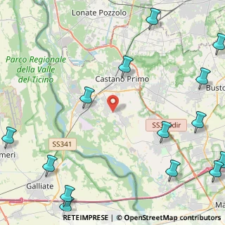 Mappa Via Giosuè Carducci, 20020 Robecchetto Con Induno MI, Italia (6.90357)