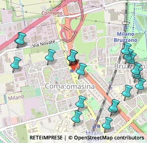 Mappa Via Comasina, 20161 Milano MI, Italia (0.6105)