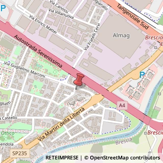 Mappa Via Guglielmo Marconi, 92, 25030 Roncadelle, Brescia (Lombardia)