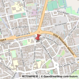 Mappa Via Torquato Tasso, 28, 24047 Treviglio, Bergamo (Lombardia)