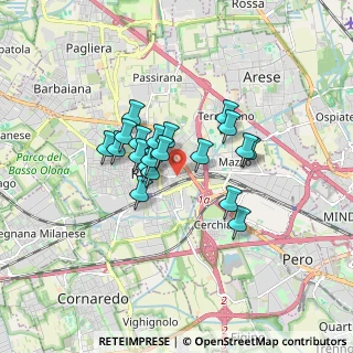 Mappa Via Giovanni Pascoli, 20017 Rho MI, Italia (1.217)