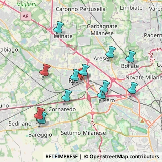 Mappa Via Giovanni Pascoli, 20017 Rho MI, Italia (3.89083)