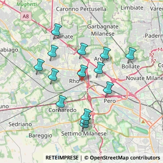 Mappa Via Giovanni Pascoli, 20017 Rho MI, Italia (3.67929)