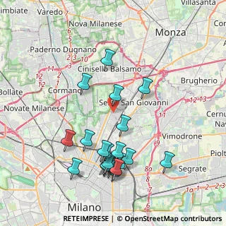 Mappa Via Libero Biagi, 20099 Milano MI, Italia (4.101)