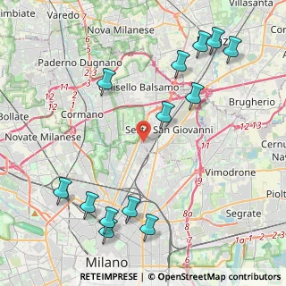 Mappa Via Libero Biagi, 20099 Milano MI, Italia (5.21385)