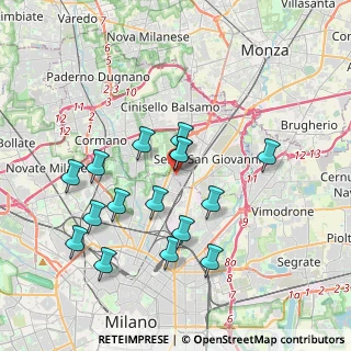 Mappa Via Libero Biagi, 20099 Milano MI, Italia (3.60625)